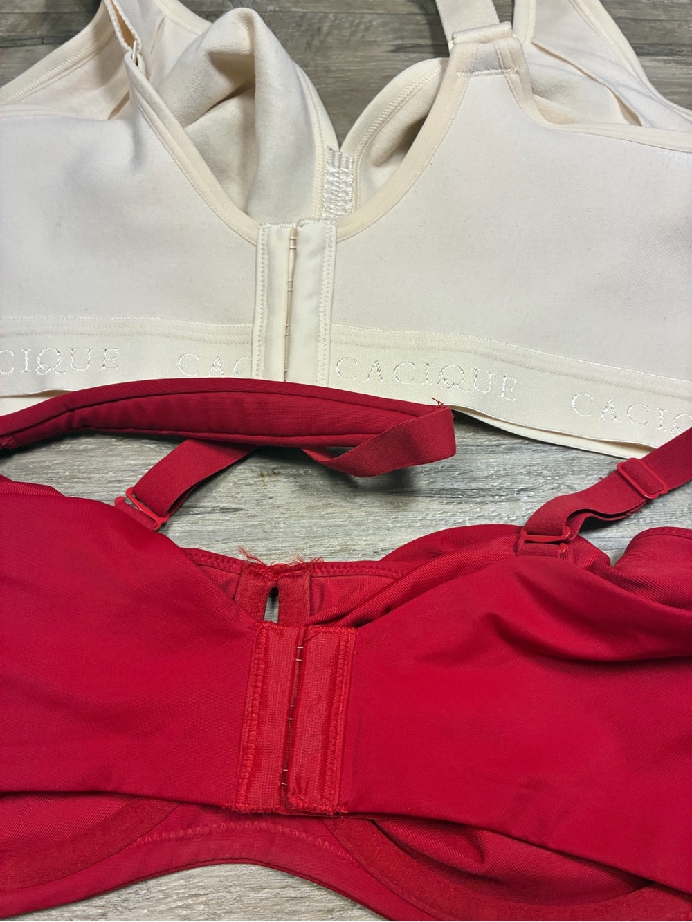 Cacique 2 Bras Underwired Unlined Full Coverage No Wire - Picture 6 of 12